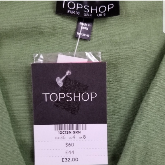 Topshop Linen Dress - Picture 5 of 8